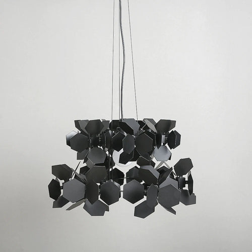 lustre à led moderne en fer pour décoration intérieure - vue 9 sur 8