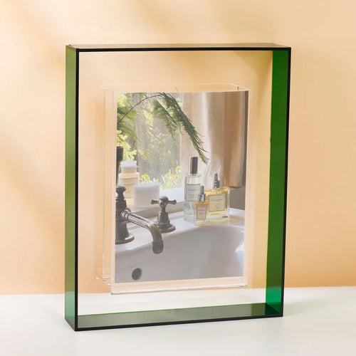 cadre photo acrylique transparent support décoration intérieure bureau - vue 10 sur 14