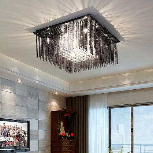 plafonnier en verre design moderne pour un éclairage élégant intérieur - vue 2 sur 10