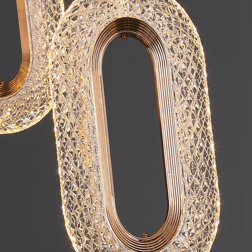 lustre led nordique décoration intérieure suspension - vue 7 sur 16