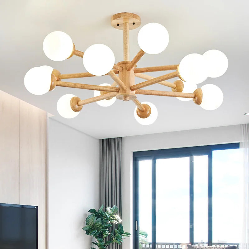 lustre en verre moderne pour décoration intérieure élégante - vue 1 sur 10