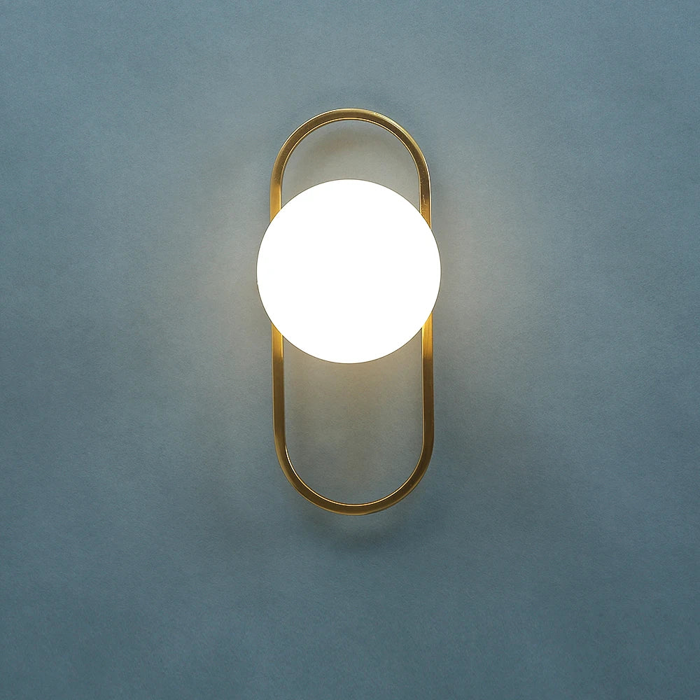 applique murale led en verre pour allée et arrière-plan d'hôtel - vue 2 sur 9