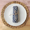 Serviette de table style japonais lot 4 motifs