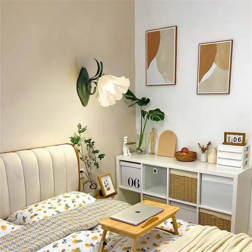 Applique murale Vintage à fleurs rurales françaises - vue 3 sur 7