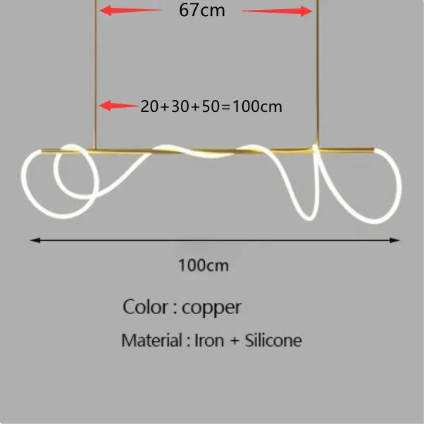 lustre minimaliste design pour bar et espace repas décoratif