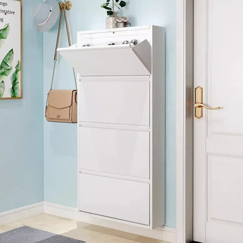 étagère à chaussures moderne en bois pour rangement intérieur élégant - vue 1 sur 53