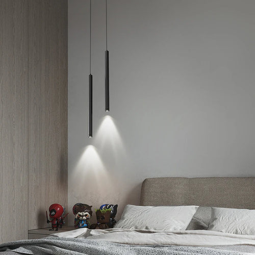 lustres modernes led suspendus pour bar et loft - vue 6 sur 10