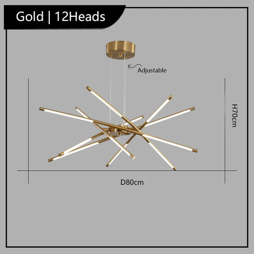 lustre suspendu winfordo design créatif led 	 décoratif - vue 15 sur 14