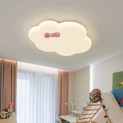 plafonnier nuage créatif pour chambre d'enfant chaleureuse - vue 3 sur 13