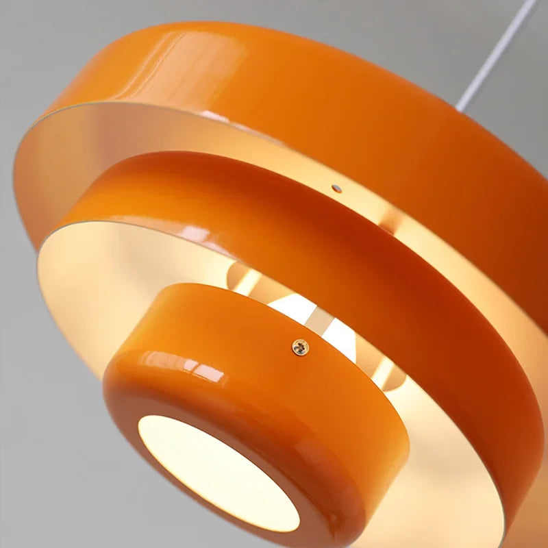 lustre rétro led pour décoration de restaurant et bar - vue 6 sur 12