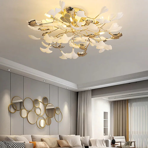 lustre moderne design nordique pour intérieur suspendu au plafond - vue 4 sur 24