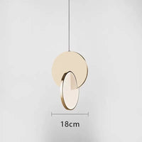 Nordic creative bar restaurant post-modern simple bedroom bedside designer single head net red light luxury art chandelier