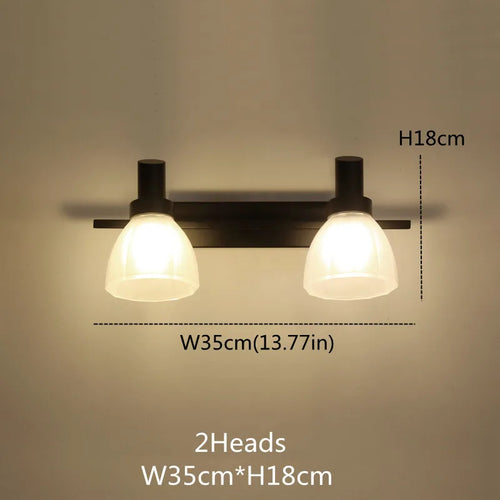 applique murale vintage led avec abat-jour en verre bronze - vue 16 sur 19