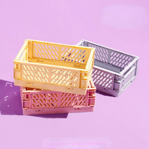 panier de rangement pliable pour maquillage bijoux jouets et plus - vue 3 sur 28