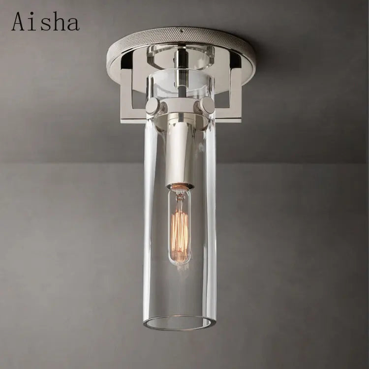 suspension industrielle en verre pour décoration intérieure - vue 4 sur 15