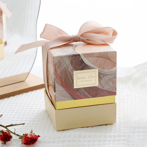 bougie parfumée fleurs séchées en cire de soja décorative et romantique - vue 14 sur 16