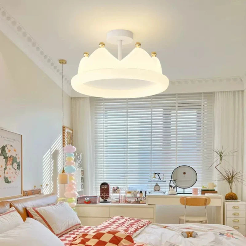 lustre romantique pour chambre de petite fille moderne - vue 4 sur 10