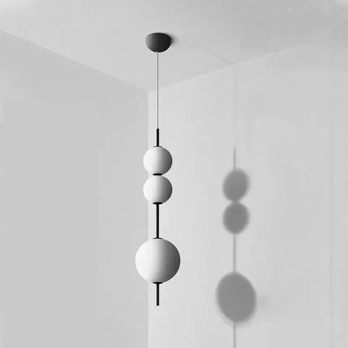 suspension moderne en verre pour décoration intérieure élégante - vue 2 sur 9