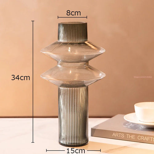 vase créatif pour fleurs hydroponiques décor moderne et arrangement floral - vue 12 sur 14