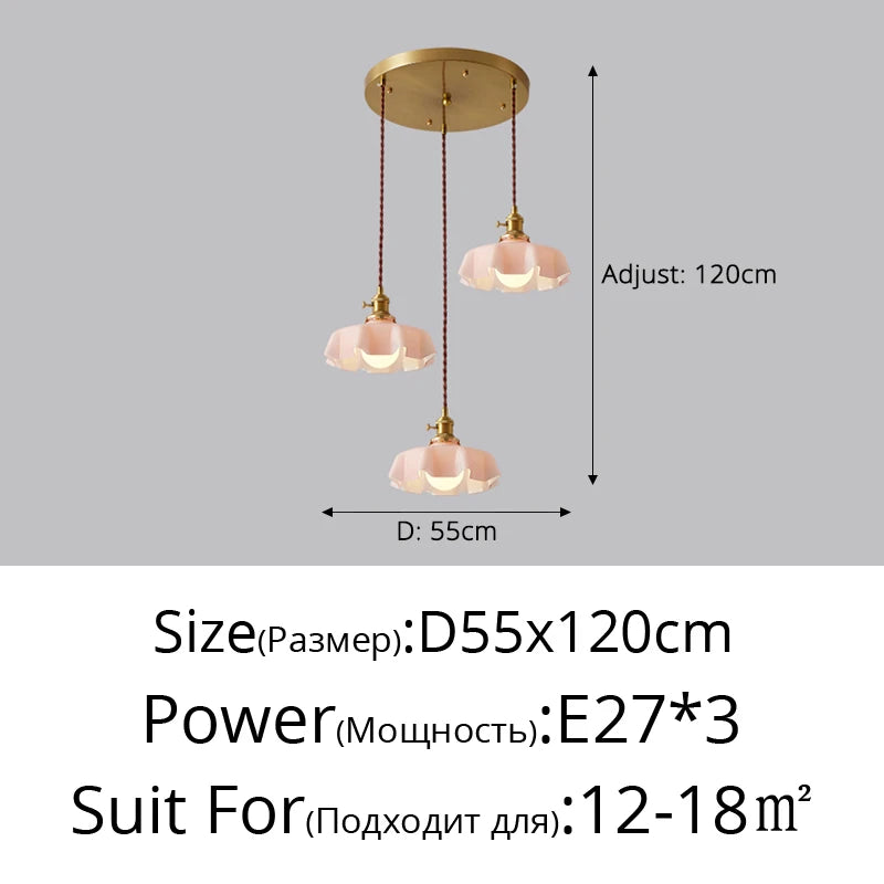 lustre plissé simple pour décoration intérieure éclairage doux - vue 11 sur 17