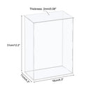 vitrine en acrylique pour objets de collection et organisation