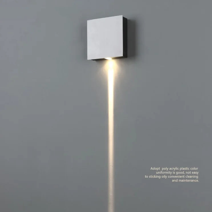 Applique murale LED carré minimaliste - vue 6 sur 15