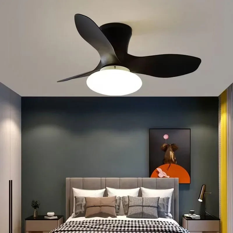 ventilateurs de plafond lumineux avec télécommande et variateur de lumière - vue 2 sur 12