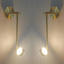 applique murale led réglable moderne en fer d'art décoratif