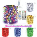 guirlande lumineuse led avec télécommande 8 modes décoration festive