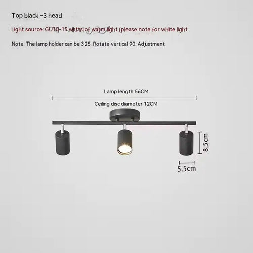 plafonnier à spots Led