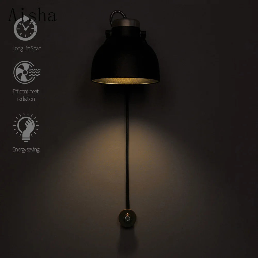applique murale led minimaliste avec gradation infinie - vue 4 sur 8