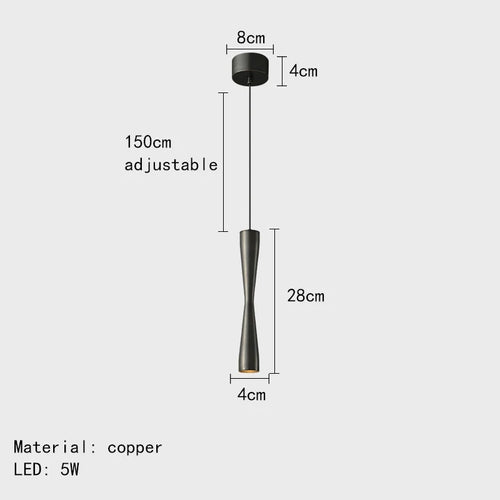 suspension moderne design réglable pour intérieur élégant