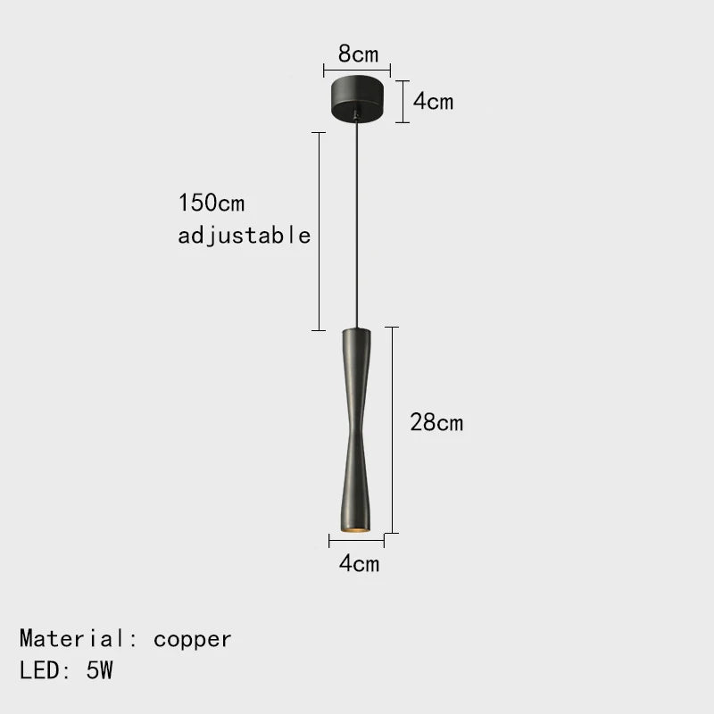 suspension moderne design réglable pour intérieur élégant