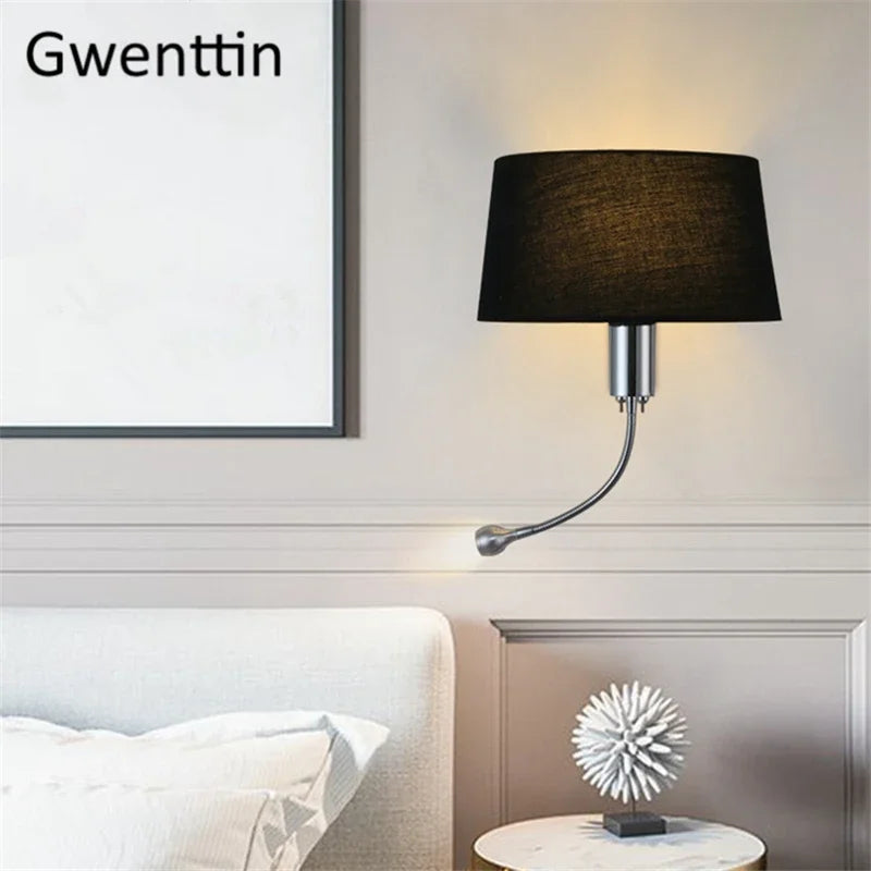 applique murale à led moderne pour décoration intérieure et lecture - vue 3 sur 14