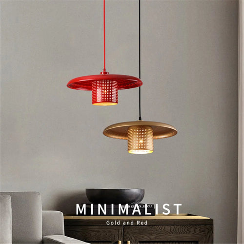 lustre à led en métal style industriel pour café et bar - vue 3 sur 10