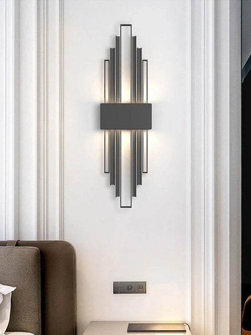 applique murale de luxe moderne éclairage led pour décoration intérieure - vue 4 sur 8