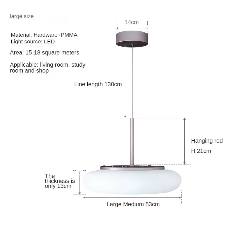 lustres modernes en led pour un éclairage minimaliste élégant - vue 12 sur 12