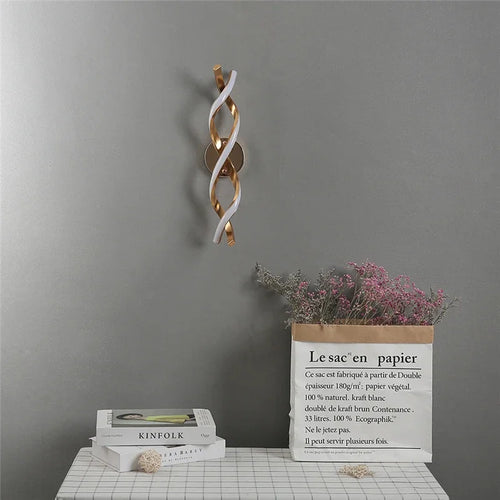 applique murale minimaliste moderne en acrylique led - vue 4 sur 8