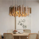 Lustre de Restaurant chinois en bois massif