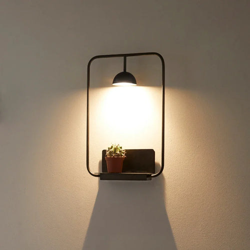 Modern Storage Wall Lamp, Minimalist Bedroom, Living Room Wall Lamp, Reading Personalized Atmosphere, Study LED Wall Lamp - vue 5 sur 10