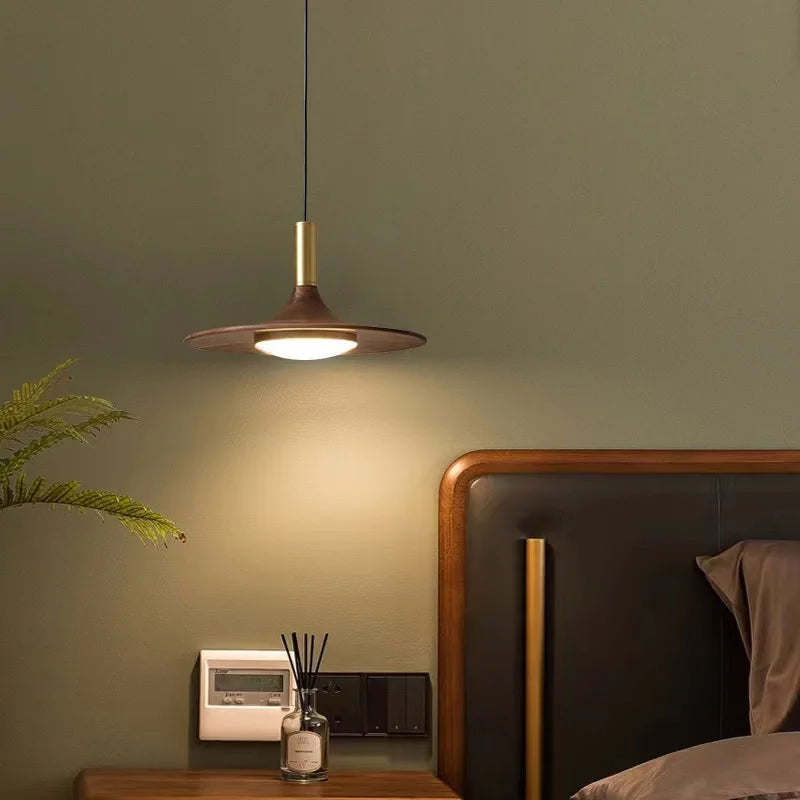 lustre moderne style ovni protection des yeux design contemporain - vue 6 sur 8