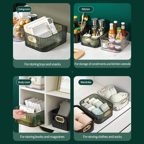 tiroir empilable en acrylique pour rangement de cosmétiques et accessoires - vue 7 sur 8