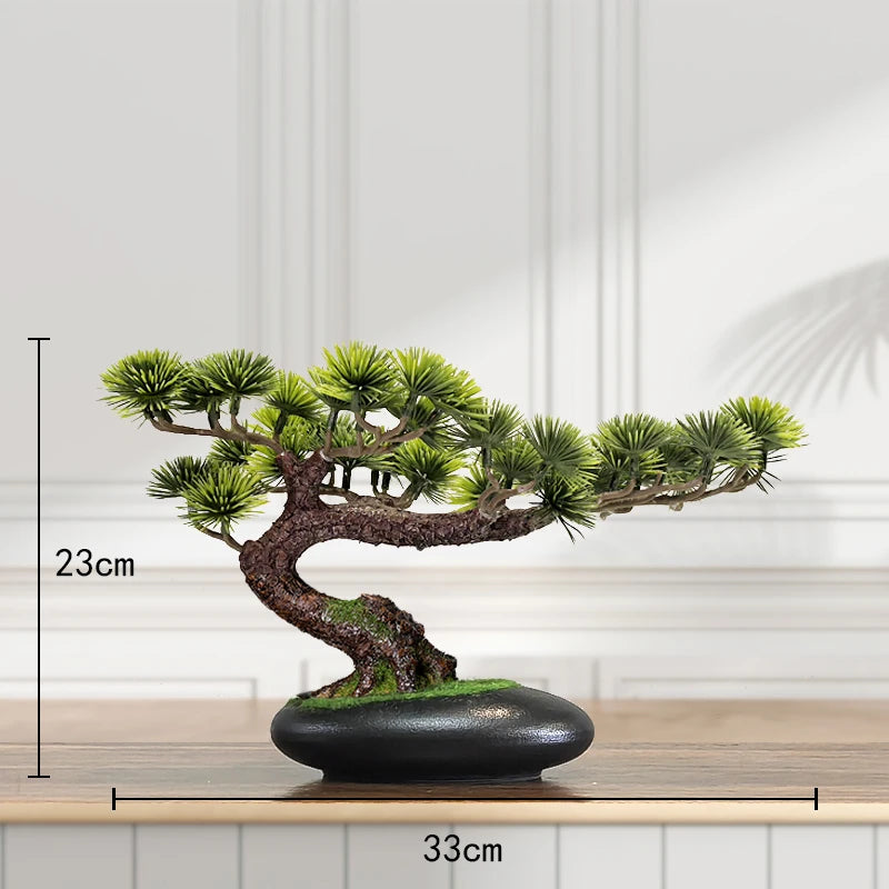 décoration intérieure faux arbre bonsaï style chinois pour un paysage apaisant - vue 5 sur 33