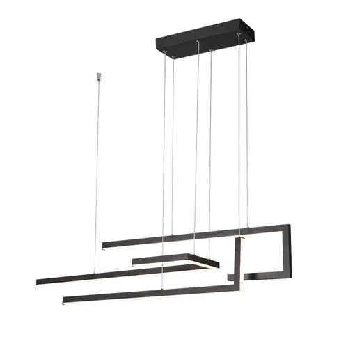 lustre suspendu moderne connecté pour maison intelligente - vue 7 sur 10