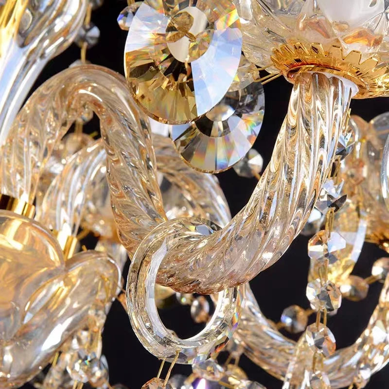 lampe de table en cristal de luxe pour décoration intérieure - vue 6 sur 6