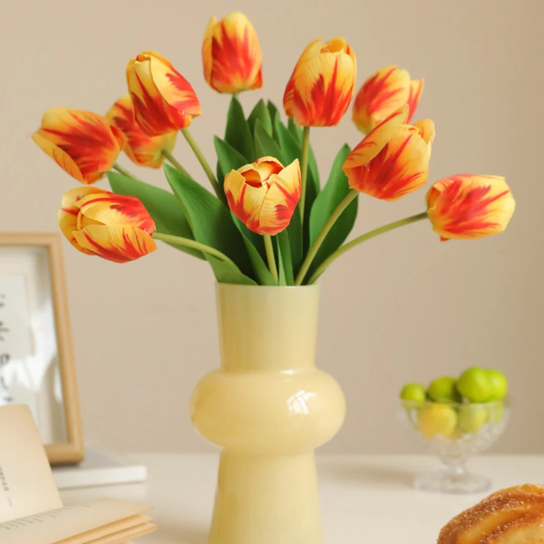 décoration de pâques tulipe en soie pour mariage et printemps - vue 2 sur 14