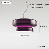 suspension moderne décorative led idéale pour bar
