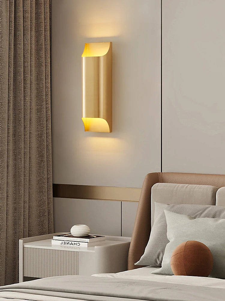 applique murale en cuivre design italien pour intérieur moderne - vue 1 sur 10