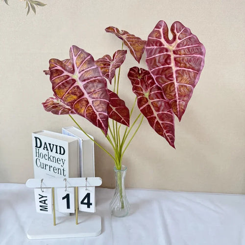 plante artificielle à 9 têtes pour décoration intérieure et extérieure - vue 7 sur 11