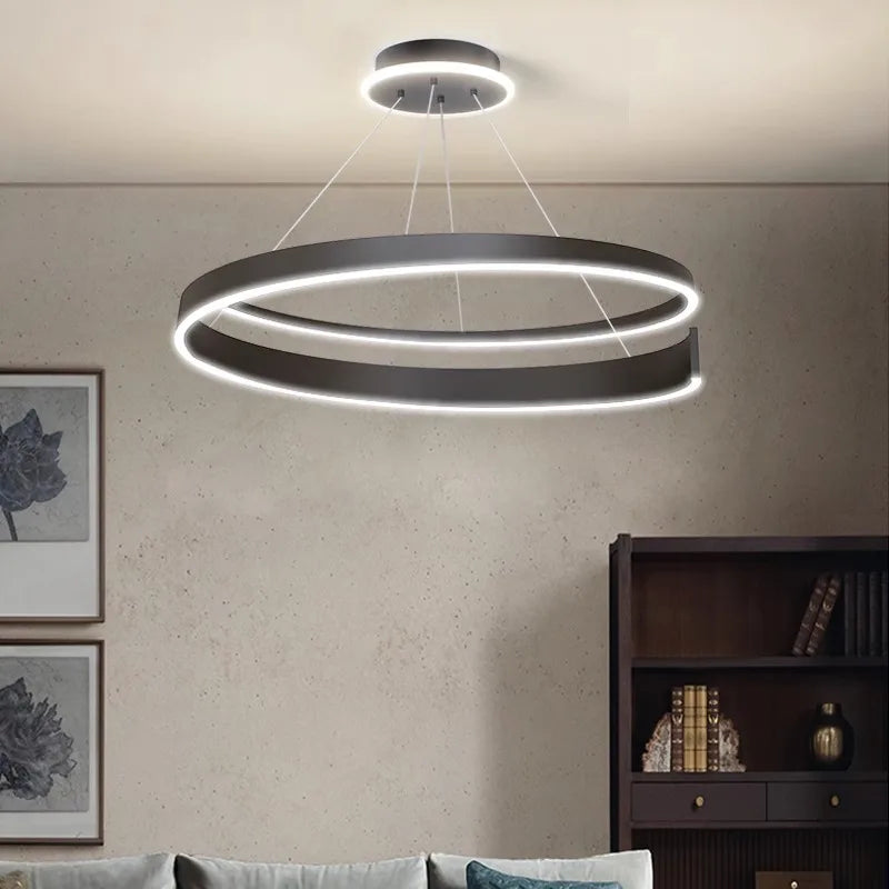 Lustre Décoration d'intérieur moderne salle à manger lumières éclairage intérieur - vue 3 sur 7